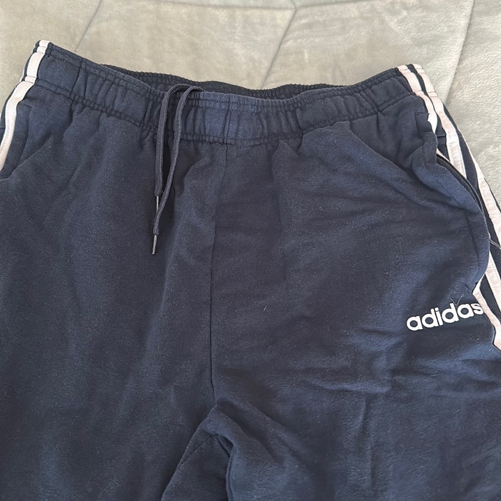 Adidas joggers. Navy